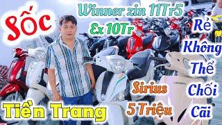 Tiền Trang Chơi Chấn Động Vì Xã Quá Rẻ Khi Ex 10Tr, Sirius 5Tr, Winner 11Tr5, Raider 11Tr7 Góp Ođ