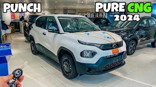 Tata Punch Pure Cng 2024 ️ | Tata Punch Base Model | ₹ 7.23 लाख में 5 स्टार Cng Suv | Review