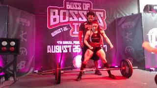 Stefanie Cohen - 1st Place Raw Overall 490 kg/1080.3 lbs Total - Boss Of Bosses 4
