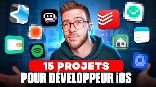 15 PROJETS pour APPRENDRE le Développement iOS