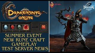 Drakensang Online - New Summer Event Rune Craft, Gameplay, Test Server News, Drakensang, Dso, mmorpg