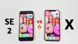 iPhone SE 2 Vs iPhone X in 2023 - Speed Test! iOS 16.6.1