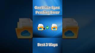 Quickly Fix #OneDrive Sync Pending Error