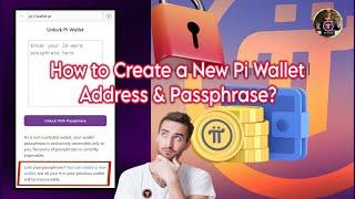 How to Create a New Pi Wallet Address & Passphrase (Step-by-Step Guide)...