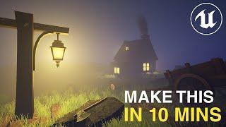 Create an Atmospheric Scene in 10 Minutes (Unreal Engine 4 Tutorial)