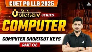 Computer Shortcut Keys Class-02 | CUET PG LLB 2025 Computer Classes | CUET PG LLB By Mayank Sir