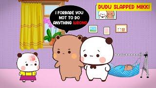 Why Dudu SLAPPED Mikki | BUBU DUDU Cuties | peachgoma | Cartoon  | Bubu Dudu Animation |