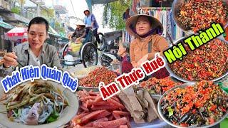 Phát Hiện Ra Món Huế Quán Quê Rẻ Bèo - Cay Xè Rệu Nước Miếng Là Ốc Thành Nội - View Cầu Nguyễn Hoàng