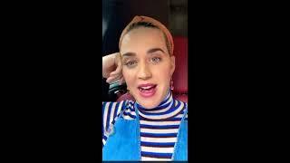 Katy Perry Reveals Her Favourite American Idol During Facebook Live-Part 1