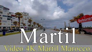 Martil | maroc | morocco | City of Martil | video 4K | walking | مدينة مرتيل | Virtual tours