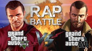 Рэп Баттл - GTA 5 vs. GTA 4