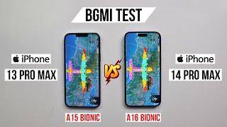 iPhone 14 Pro Max vs iPhone 13 Pro Max Pubg Test, Heating and Battery Test | Shocking Results 