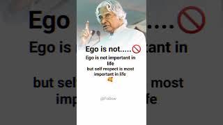 Ego is not......|| #important #like #story #viral #youtube #youtuber