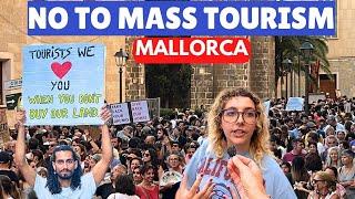 MALLORCA AT BREAKING POINT | Thousands March Against Mass Tourism in Spain