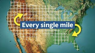 Why U.S. Roads are Spaced One Mile Apart