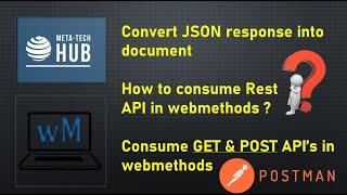 Consume Rest API in webmethods | Get and Post Rest API | pub.client:http