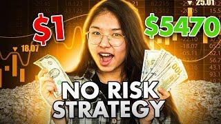 Turning $1 Into $5,470 in 29 minutes | NO RISK QUOTEX STRATEGY