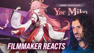 Filmmaker Reacts: Yae Miko - Genshin Impact