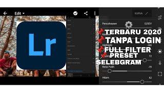 Lightroom TERBARU 2020 PREMIUM MOD UNLIMITED + PRESET SELEBGRAM KEREN