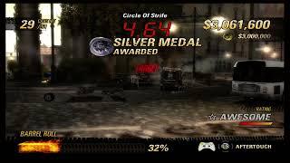 Burnout Revenge Rank 2: Eternal City Crash - Circle Of Strife - Gold (5 Star Perfect Rating)