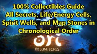Ori and the Blind Forest - ALL Secret Areas and Collectibles
