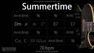 Summertime (Jazz Ballad feel) 70 bpm : Backing Track