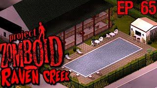 River Side Resort With A Pool |Project Zomboid - Return To Raven Creek - High Population-B41-Modded