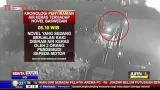 Rekaman CCTV Penyiraman Air Keras terhadap Novel Baswedan