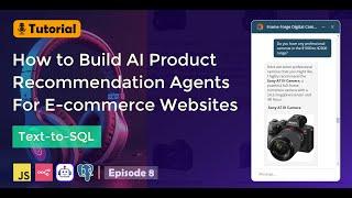 How to Build Advanced AI Ecommerce Agents using Flowise, Postgres and N8N (Text-to-SQL) | Part 1