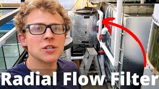 Aquaponic radial flow filter - How an aquaponic radial flow filter works
