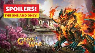 Gems of War Weekly Spoilers The ONE AND ONLY is here!