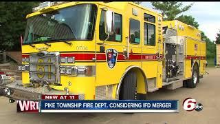 Pike Township Fire Department considering Indianapolis Fire Department merger