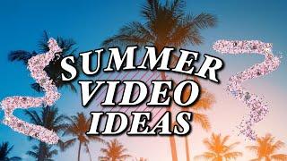 VIRAL Summer Video Ideas! | 2021