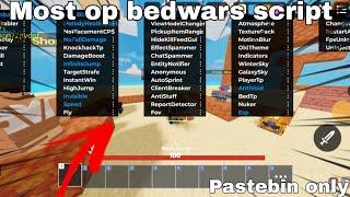 Most op bedwars script|2024 #bedwarsroblox