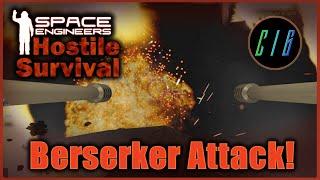 When NPC's ATTACK - Space Engineers - Hostile Survival E14