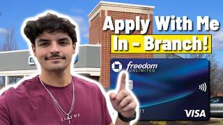 Applying For Freedom Unlimited at a Chase Branch | My Unexpected Experience!