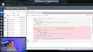 Intro to Python - Defensive Programming Intro - VDB Computational Biology