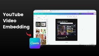 How to Embed a YouTube Video in Canva