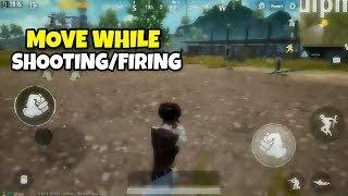 Trick To Shoot While Moving In PUBG Mobile