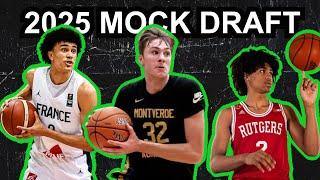 2025 NBA Mock Draft 1.0 [Never Too Early Edition]