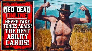 The ULTIMATE No Tonic Build.. The BEST Ability Cards in Red Dead Online (RDR2 Best Loadouts)