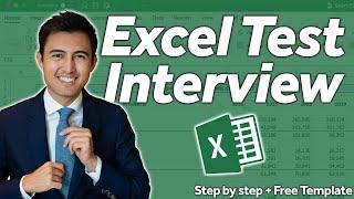 REAL Excel Interview Tests for Business & Finance Roles