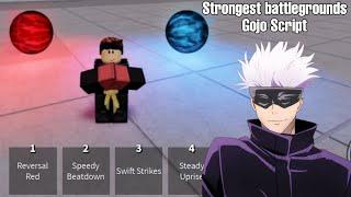 [GOJO] The Strongest Battleground Best Script Hack | GOJO Red MAX, Hollow Purple | Roblox Executor