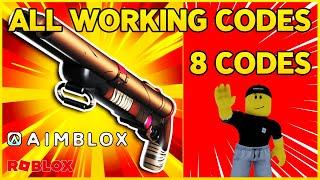 *NEW CODES*ALL WORKING CODES for AIMBLOX  Codes for Aimblox Roblox  2023