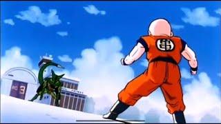 Krillin vs Cell (English Dub)