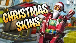 *LEAKED* Christmas Skins + Map Changes (Apex Legends Christmas Event)