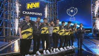 NaVi CS:GO winning moment at IEM Katowice 2020