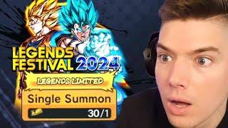 Dragon Ball Legends Fest Legends Limited Summons