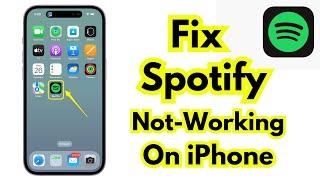 Spotify Not Working On iPhone Fixed ! How To Fix Spotify Keeps Crashing On iPhone 2023