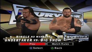 WWE SmackDown vs. Raw 2007 - Undertaker vs Big Show